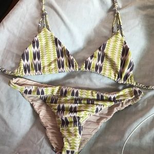 ACACIA swimwear arrow/striped bikini